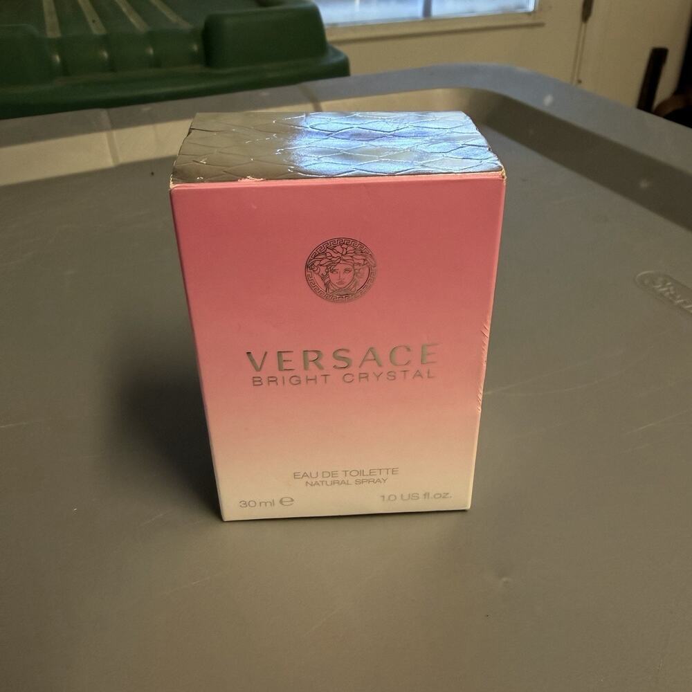Versace Bright Crystal Eau De Toilette Perfume 1.0 Oz